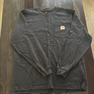 Carhartt Gray Long Sleeve Shirt
